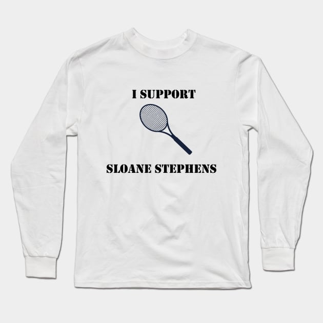 SLOANE STEPHENS Long Sleeve T-Shirt by abed